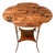Art Nouveau Walnut Marquetry Side Table by Émile Gallé, France, 1900s For Sale