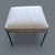 1950s Paul McCobb Attributed Footstool in Bianco Silk For Sale - Image 11 of 11