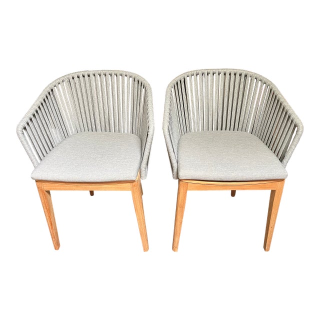 Janus Et Cie Tribu Mood Dining Armchairs, 2 Pieces For Sale