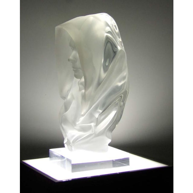 "Penumbra" 1989 by Frederick Hart Original Limited Edition Lucite Sculpture Hand Signed by the Artist Size: 18" High...