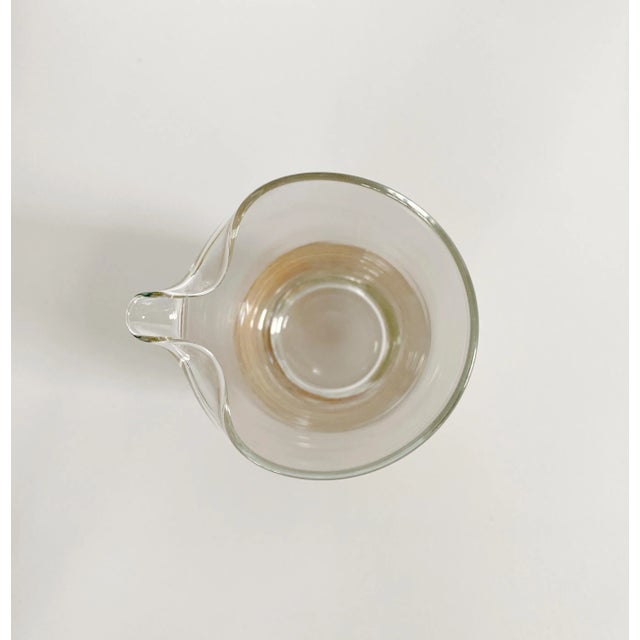 Glass Mid-Century Wrapped Glasses and Pitcher Set - 16 Piece Set For Sale - Image 7 of 10