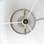 White Danish Table Lamp, 1950 For Sale - Image 8 of 10