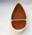 Mid 20th Century Mid Century Modern Ceramic White & Rust Taylor Smith Boat Shaped Divided Bowl For Sale - Image 5 of 11