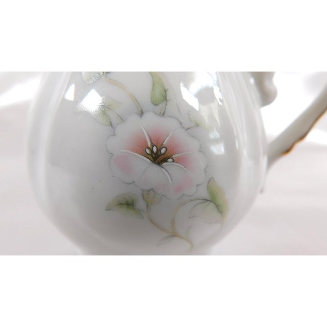 1950s Winrose Collection Floral Coffee Pot and Creamer For Sale - Image 14 of 17