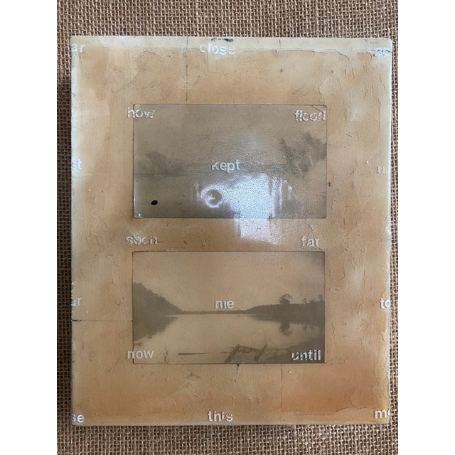 Rachel Denny Collage Painting Photographic Mixed Media Art Piece, 2003 For Sale - Image 11 of 18