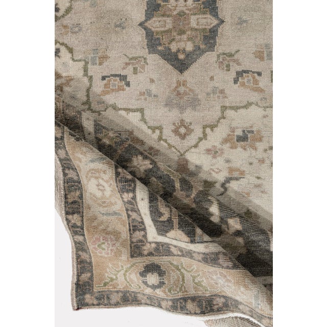 Vintage Turkish Oushak Rug 5'8 X 9'3 For Sale - Image 13 of 18
