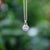 1910s 0.60 Carat Antique Old European Cut Diamond and 14k Gold Necklace For Sale - Image 9 of 10