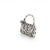 Add a touch of whimsical elegance to your collection with this authentic Diamond 14k White Gold Purse Charm Pendant....