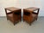 Mid-Century Modern Pair of Mid-Century "Transit" Series Walnut Nightstands by Bassett, Attributed For Sale - Image 3 of 10