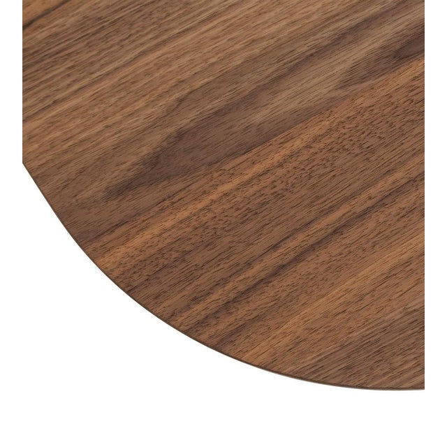 Bridge Walnut Console Table by Morica Design For Sale - Image 6 of 7