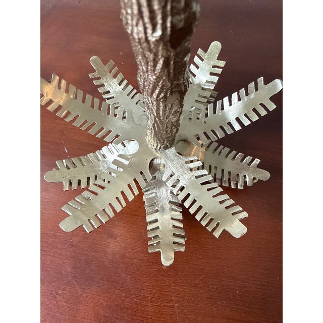 Palm Leaf Style Candle Holders For Sale - Image 14 of 14