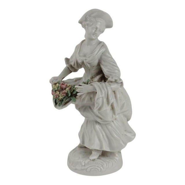 20th Century Porcelain Figurine from Rudolstadt, Germany For Sale - Image 10 of 10