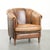 Vintage English-Style Club Chair in Sheepskin Leather For Sale - Image 14 of 14