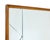 Large mid century teak framed Scandinavian harlequin wall mirror circa 1960. Large mirror that would be a focal point for...