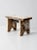 Wood Antique Wooden Milk Stool For Sale - Image 7 of 7