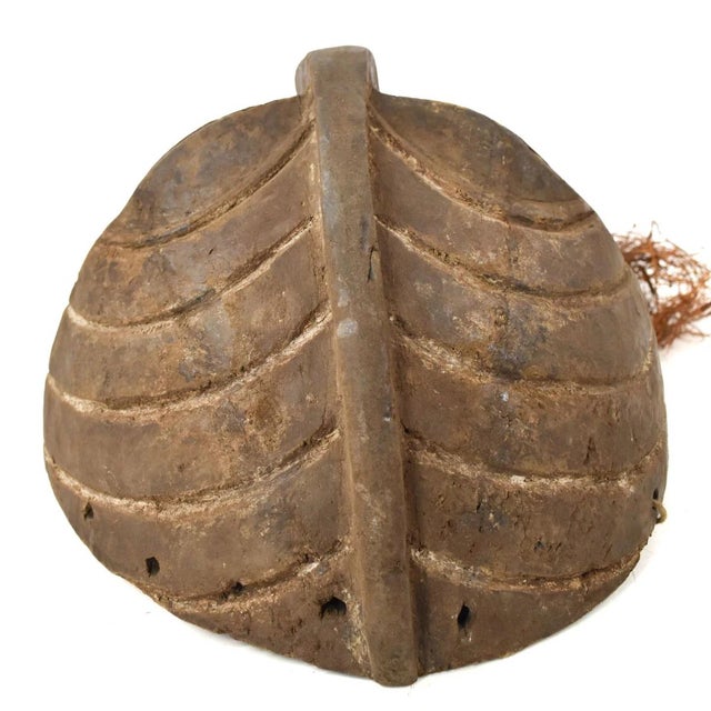 Early 20th Century Songye Female Kifwebe Mask with Beard For Sale - Image 4 of 7