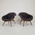 Own a piece of mid-century design history with this set of two chairs by Miroslav Navrátil, designed for Vertex in the...