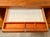1960s Jens Risom 72” Executive Walnut Double Pedestal Desk W/Custon Center Drawer, Restored Top For Sale - Image 9 of 12