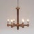 French 1940s Charles Dudouyt French Carved Wood Chandelier For Sale - Image 3 of 14