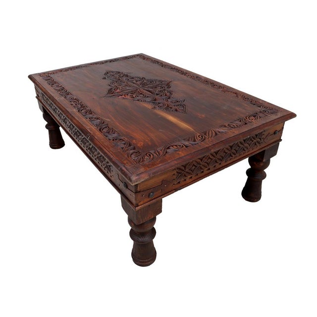 Vintage Wooden Coffee Table, 1970s For Sale - Image 9 of 18