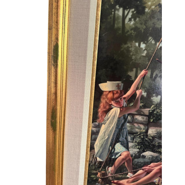 2000 - 2009 Bob Byerley "The Healing Arts" Limited Edition Hand-Enhanced Canvas Transfer Art – Framed For Sale - Image 5 of 7