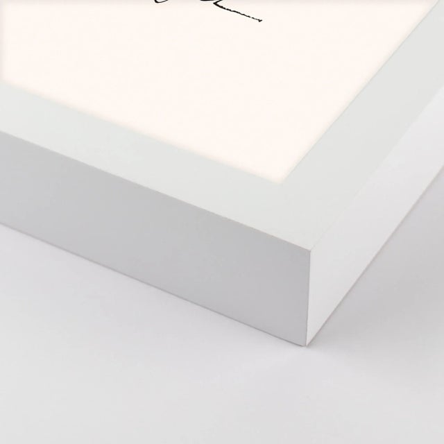 DESCRIPTION: Red Lip Panic by The Cartorialist in White Frame, Large Art Print SPECIFICATIONS: Type: Giclée Art Print on...