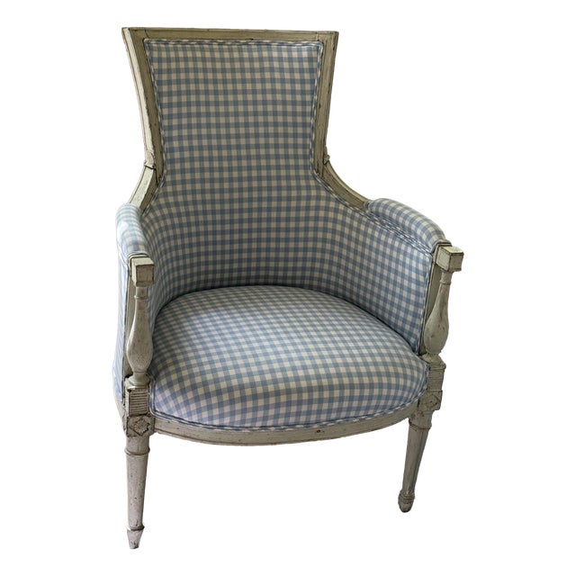 Antique Gustavian Bergeran Chairs, 1850, Set of 2 For Sale