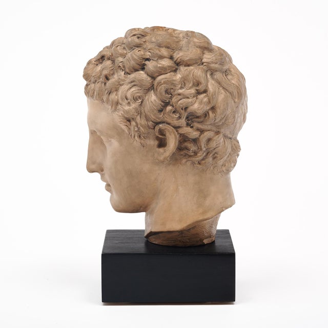 Tan Art Deco Period French Hermes Sculpture For Sale - Image 8 of 9