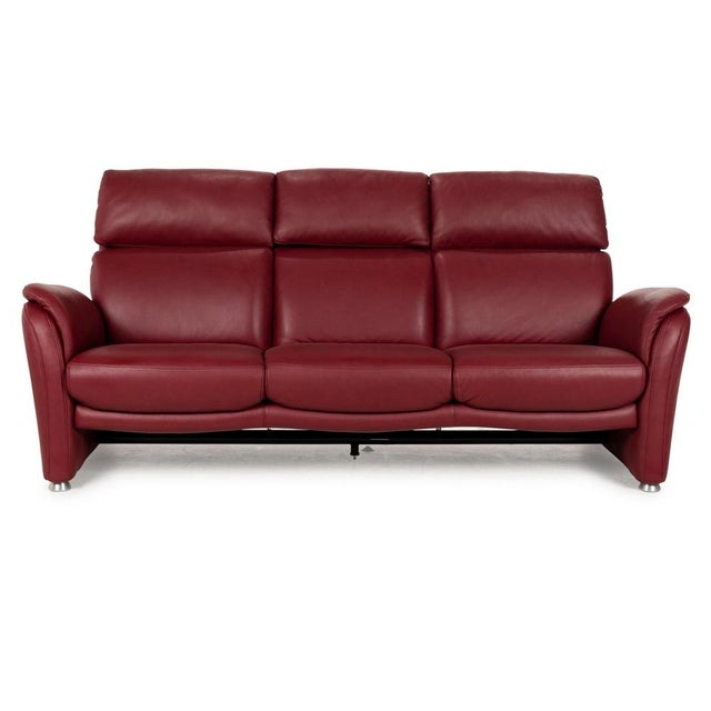 Ergoline Plus Leather Three-Seater Sofa from Willi Schillig For Sale - Image 14 of 14