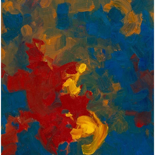 Robert O'Meara (American, 1957-2024), Abstract Composition Diptych, Oil on Canvas, apparently unsigned, wood frame. Image:...