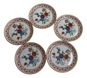 Vintage Porcelain Plates by Kaiser Taijuan, 1970, Set of 6