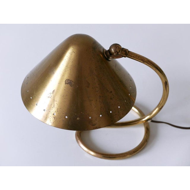 Mid-Century Modern Brass Wall Light, Sweden, 1950s For Sale - Image 13 of 18