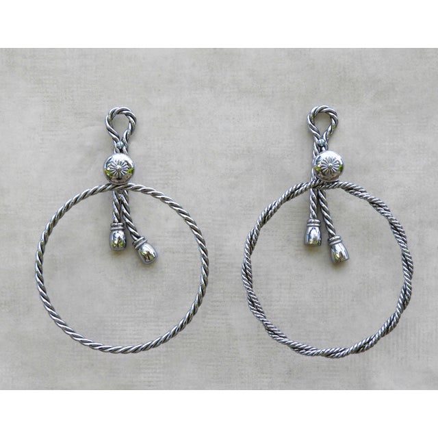 Rope and Tassel Towel Ring from Maison Baguès, 1970s For Sale - Image 4 of 7