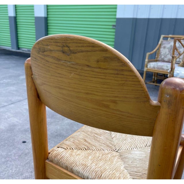 Wood Hank Lowenstein Padova Wood Dowel Counter Height Bar Stools, a Pair For Sale - Image 7 of 12