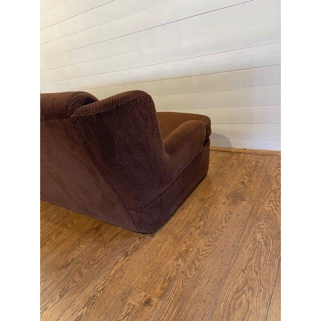 Brown Vintage Brown Seating Modules, 1970s, Set of 3 For Sale - Image 8 of 10