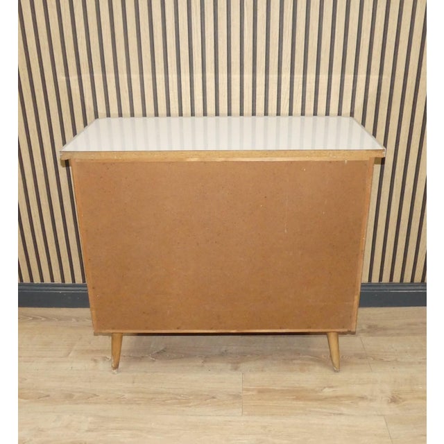 Beige Vintage Kitchen Cabinet, 1950s For Sale - Image 8 of 13