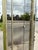 Metal Vintage Regency Inspired Antique Mirrored Folding Screen For Sale - Image 7 of 10