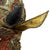 Vintage Tibetan Gilt Copper Jeweled Ritual Mask With Coral and Turquoise Inlay For Sale In Oklahoma City - Image 6 of 11
