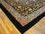 Early 20th Century 1920s Black Arabesques Antique Chinese Art Deco Rug 9'2" X 11'8" Handknotted Wool Carpet For Sale - Image 5 of 5