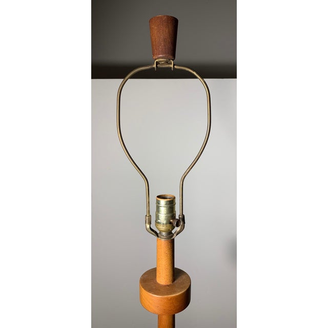 Mid 20th Century Gordon Martz Floor Lamp w Mosaic Ceramic Tile Table For Sale - Image 9 of 9