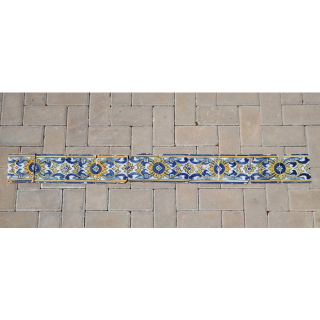Circa: 17th Century. Country: Portugal. Material: Earthenware, Tin-glazed pottery. Item condition: Some chips and...
