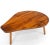 Vintage Arts & Crafts Varnished Pine Guitar Shape Coffee Table Shaker Style For Sale - Image 12 of 13