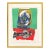 Karel Appel, Untitled (Head and Fish), Rare Hand Signed Lithograph, Edition of 200, 1966 For Sale