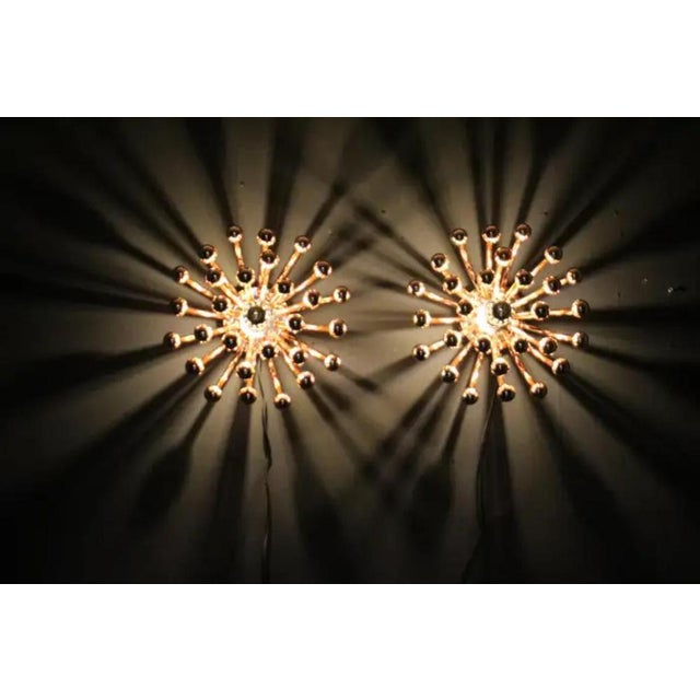Plastic Pink Gold Pistillo Chandelier Table Lamps or Wall Lamps from Valenti Milano, 2010, Set of 2 For Sale - Image 7 of 18
