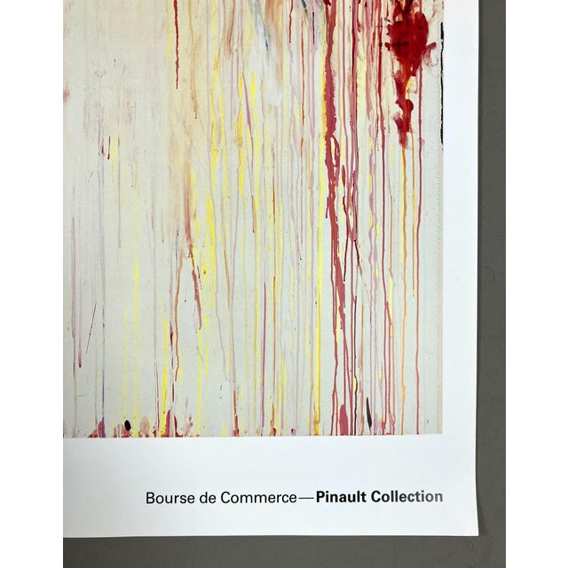 2020s Cy Twombly Coronation of Sesostris Original Paris Exhibition Poster For Sale - Image 5 of 10
