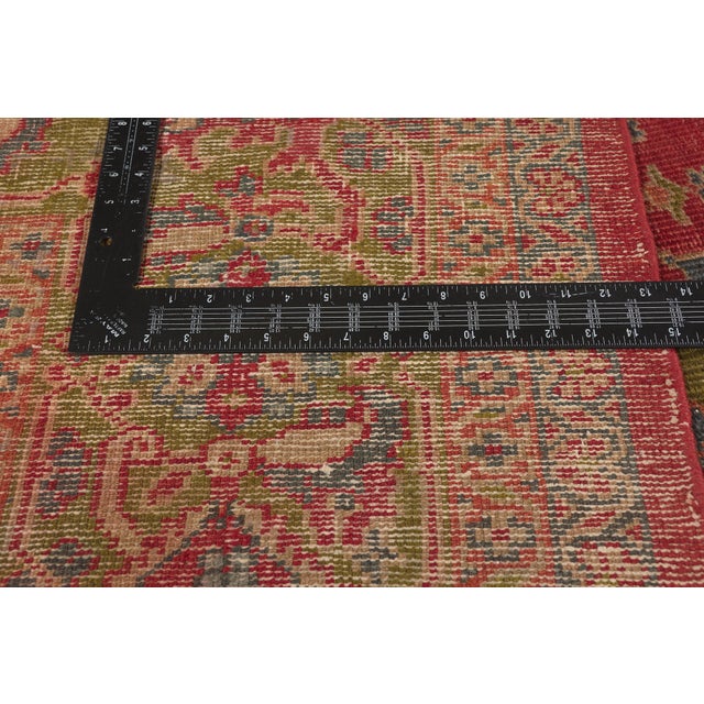 Textile Late 19th Century Persian Sultanabad Rug, 10'07 X 13'09 For Sale - Image 7 of 10