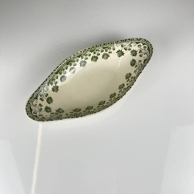 Vintage Clover Model Dish by Ravier Badonviller, 1920s For Sale - Image 6 of 10