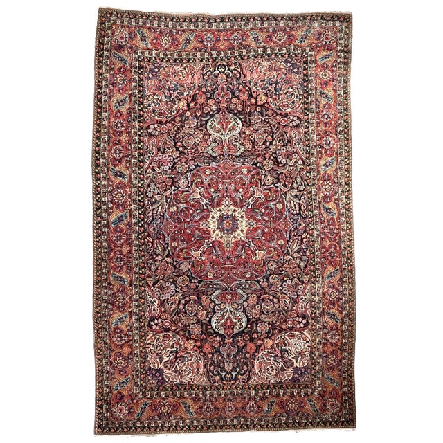 1930s Rug, 9.7 x 15.3 For Sale - Image 11 of 11
