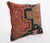 Tribal Handwoven Antique Caucasian Kazak Rug Pillow Cover -20'' X 20'' For Sale - Image 3 of 10