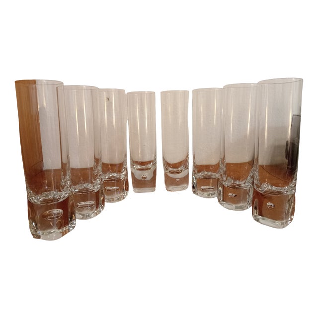 Vintage Bering Glasses, 1970s, Set of 8 For Sale